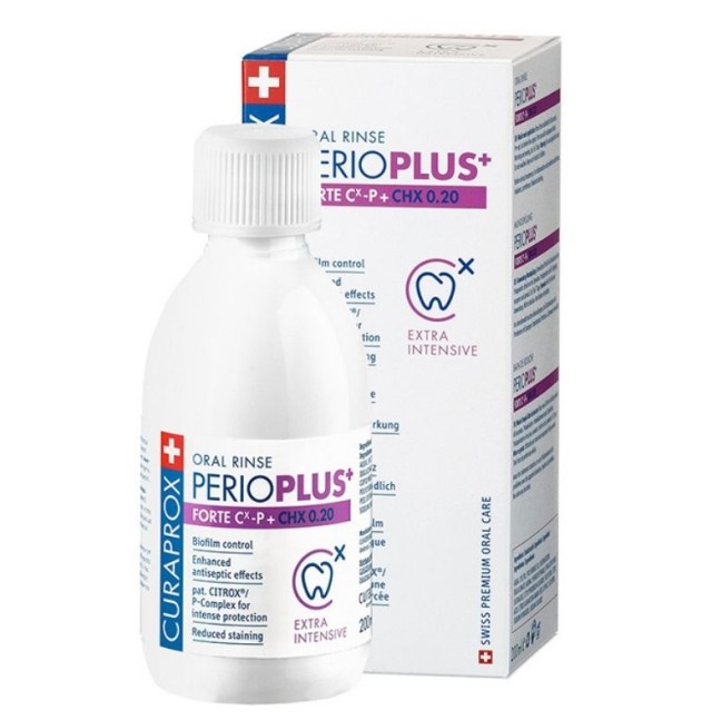 Curaprox Perio Plus Forte CHX 0,20 Στοματικό Διάλυμα 200ml