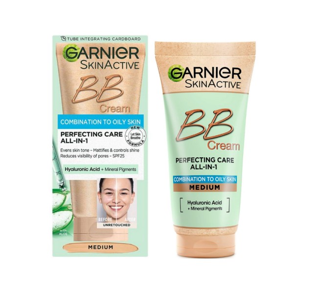 Garnier Skin Active BB Cream Combination To Oily Skin Medium 50ml