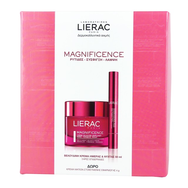 Lierac Set Magnificence Creme Veloutee Ημέρας & Νύχτας για Ξηρές Επιδερμίδες 50ml & Δώρο Magnificence Yeux 4gr