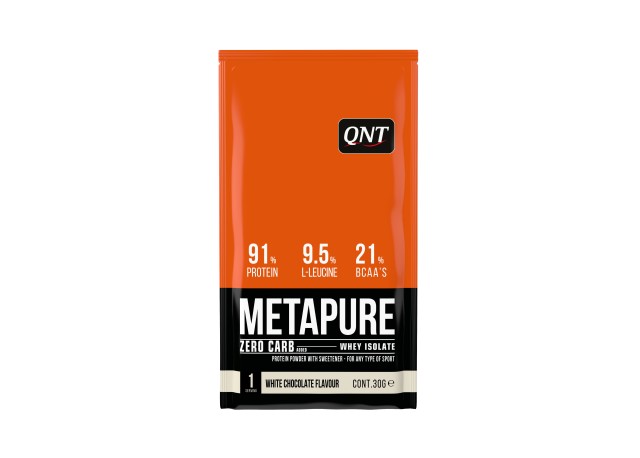 QNT Metapure Zero Carb Whey Isolate Protein White Chocolate 30gr