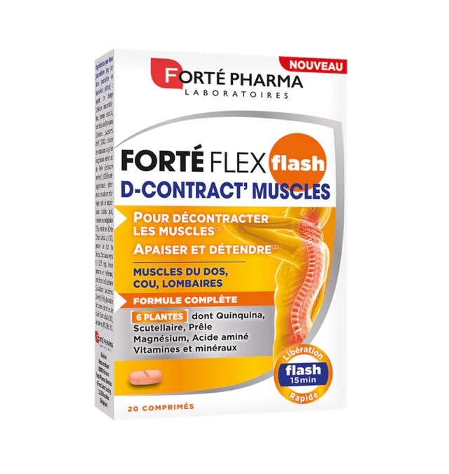Forte Pharma Forte Flex Flash D-Contract Muscles 20tabs
