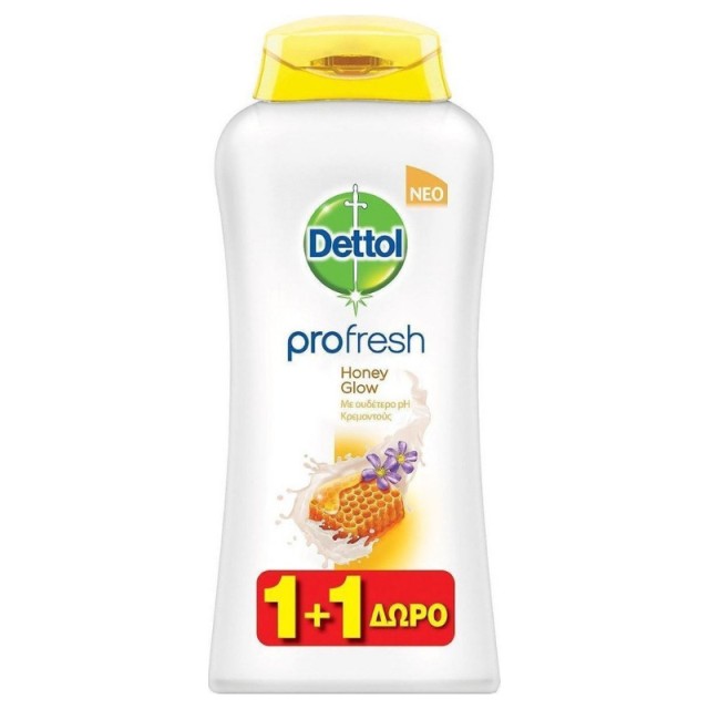 Dettol Profresh Honey Glow 500ml 1+1 ΔΩΡΟ