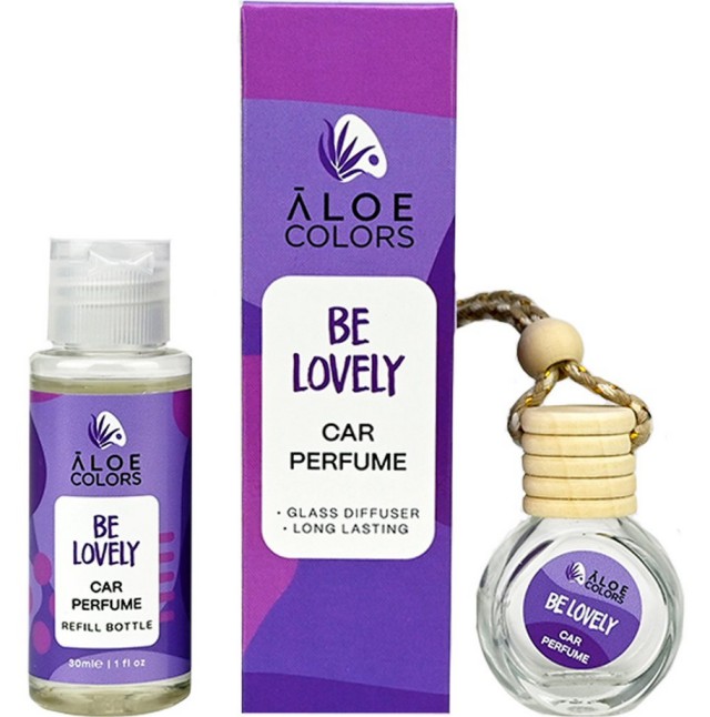 Aloe+ Colors Be Lovely Αρωματικό Αυτοκινήτου 30ml