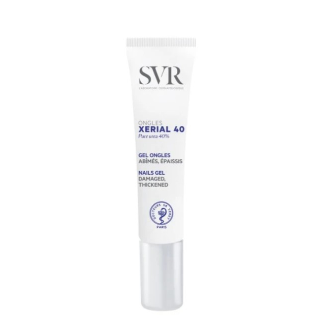 SVR Xerial 40 Ongles Gel Νυχιών με Ουρία για Ξηρά Αφυδατωμένα Νύχια 10ml