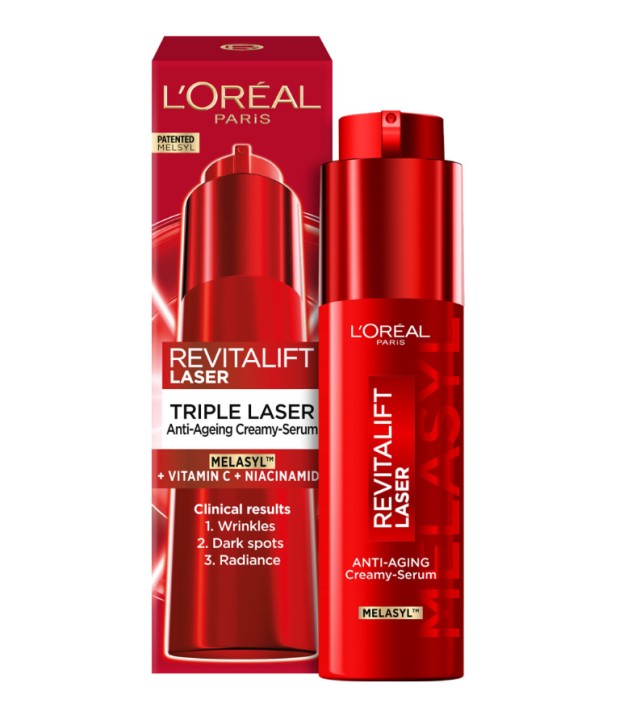 L'Oreal Paris Revitalift Laser Triple Laser Anti-Ageing Creamy-Serum Ορός Προσώπου 50ml