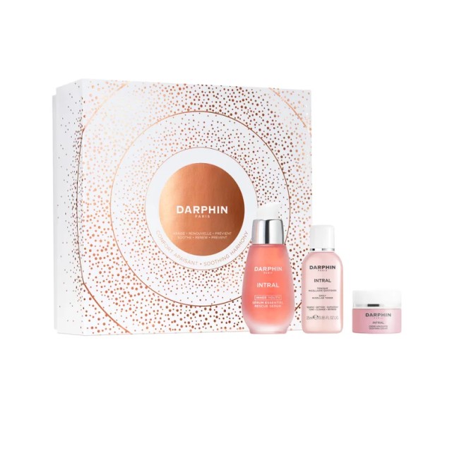 Darphin Set Soothing Harmony - Intral Daily Micellar Toner 25ml + Intral Inner Youth Rescue Serum 30ml + Intral Soothing Cream 5ml