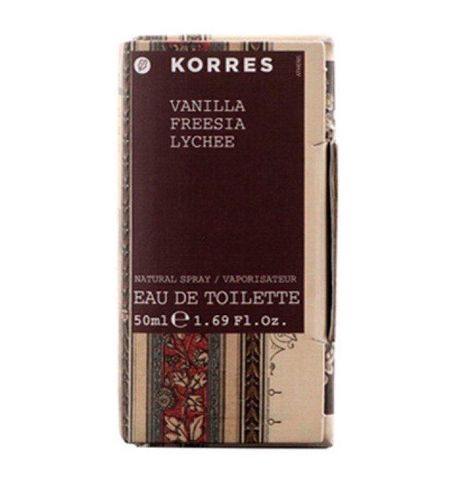 KORRES ΓΥΝΑΙΚΕΙΟ ΑΡΩΜΑ VANILLA FREESIA LYCHEE 50ML