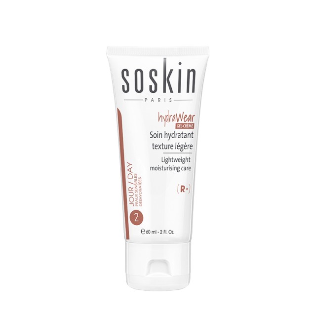 Soskin Hydrawear Gel Cream Lightweight Moisturising Care 60ml