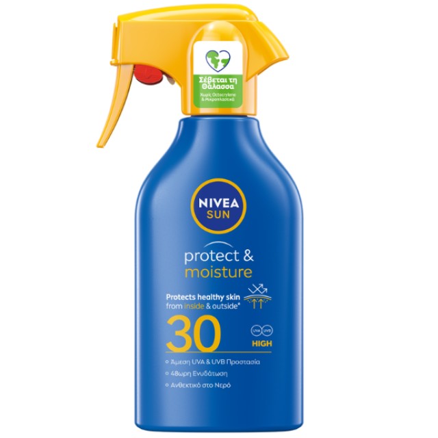 Nivea Sun Protect & Moisture Spray Αντιηλιακό Σπρέι Spf30 270ml