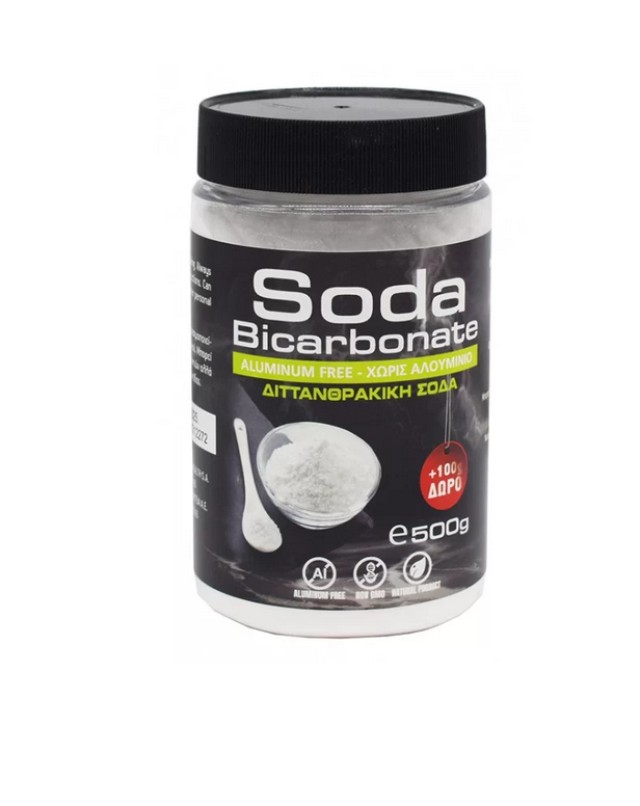 Soda Bicarbonate Aluminium Free Διττανθρακική Σόδα Χωρίς Αλουμίνιο 500gr
