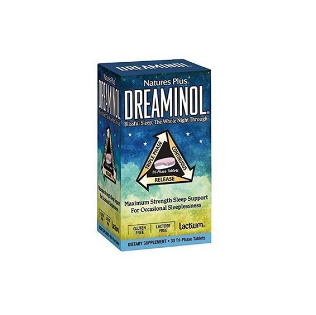 Nature's Plus Dreaminol Tri-phase Melatonin Complex 30tabs