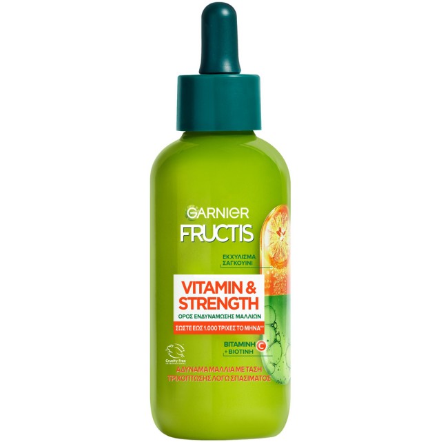Garnier Fructis Vitamin & Strength Serum Ορός Ενδυνάμωσης Μαλλιών 125ml