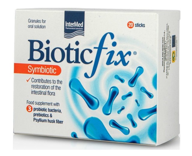 Intermed Biotic Fix Dental Συμπλήρωμα Διατροφής με Προβιοτικά 20 Φακελίσκοι