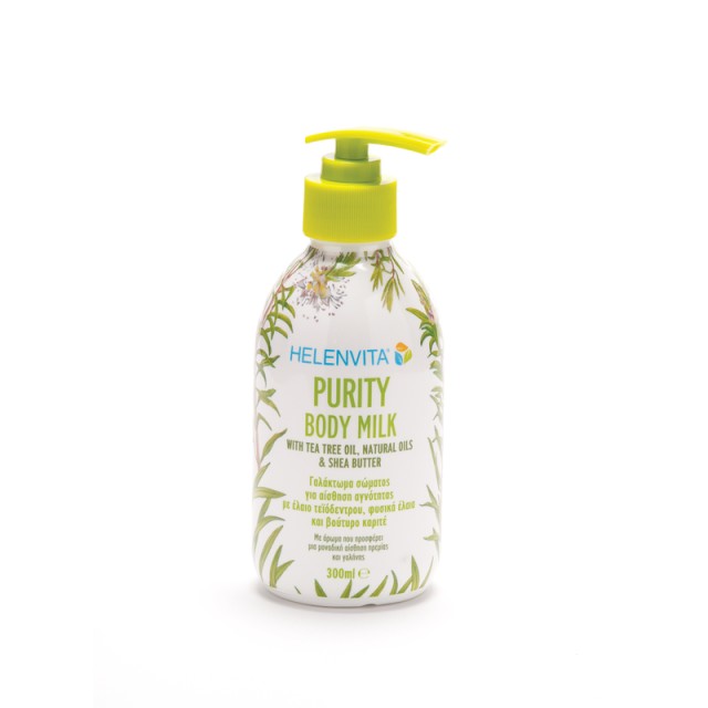 Helenvita Purity Body Milk With Tea Tree Oil, Natural Oils & Shea Butter 300ml