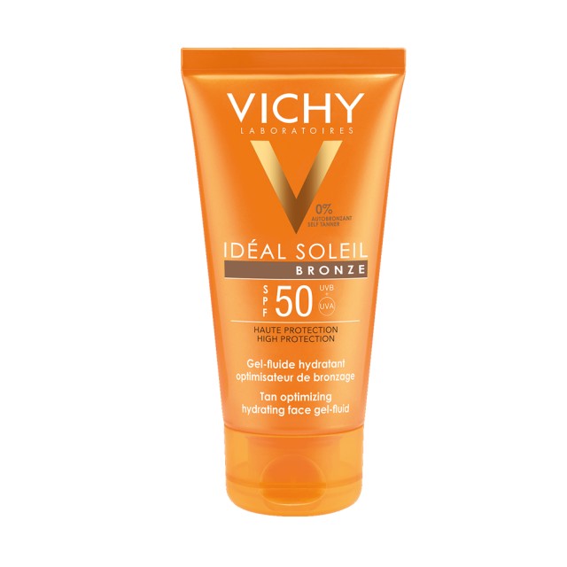 VICHY Ideal Soleil Bronze SPF50 Zελ βελτιστοποίησης μαυρίσματος 50ml