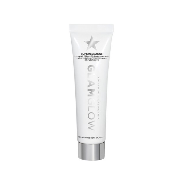 Glamglow Super Cleanse Triple Charcoal Cream-to-Foam Cleanser Προϊόν Καθαρισμού σε Μορφή Κρέμας, 150gr