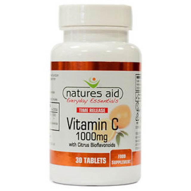 NATURES AID Vitamin C 1000mg Time Release 30tabs
