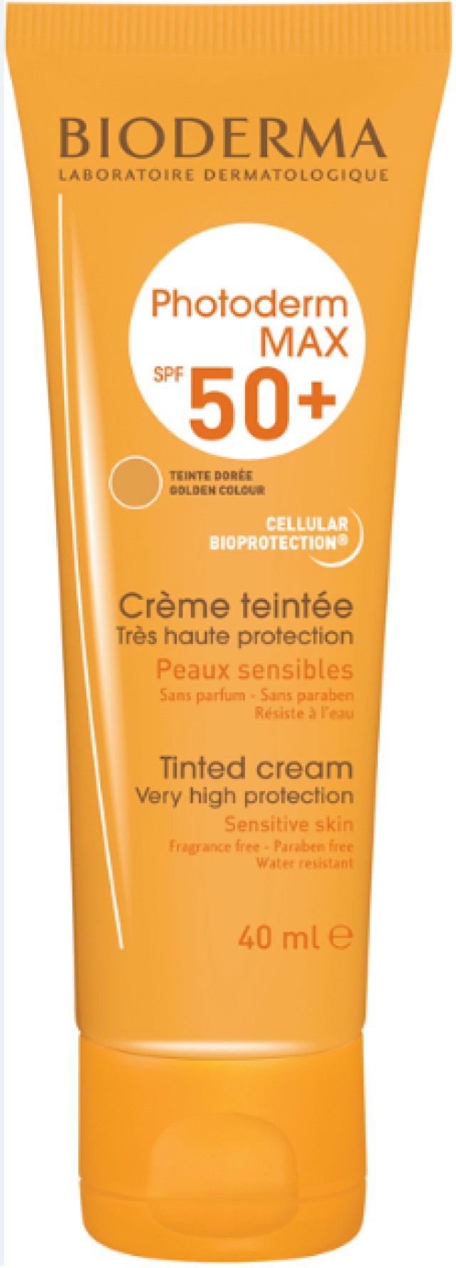 BIODERMA Photoderm Max Creme Teinte Doree Spf 50+ 40ml