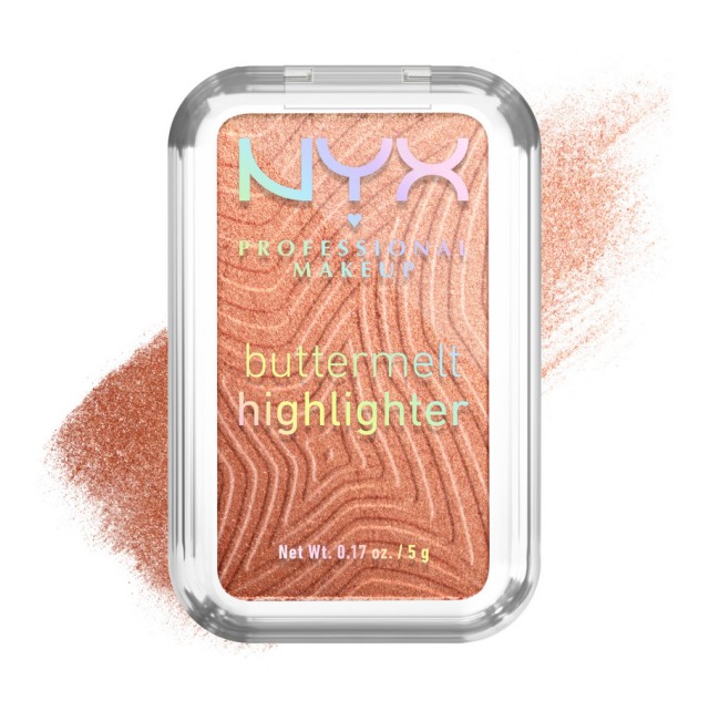 Nyx Professional Makeup Buttermelt Highlighter 35 Butta In Bronze 5gr