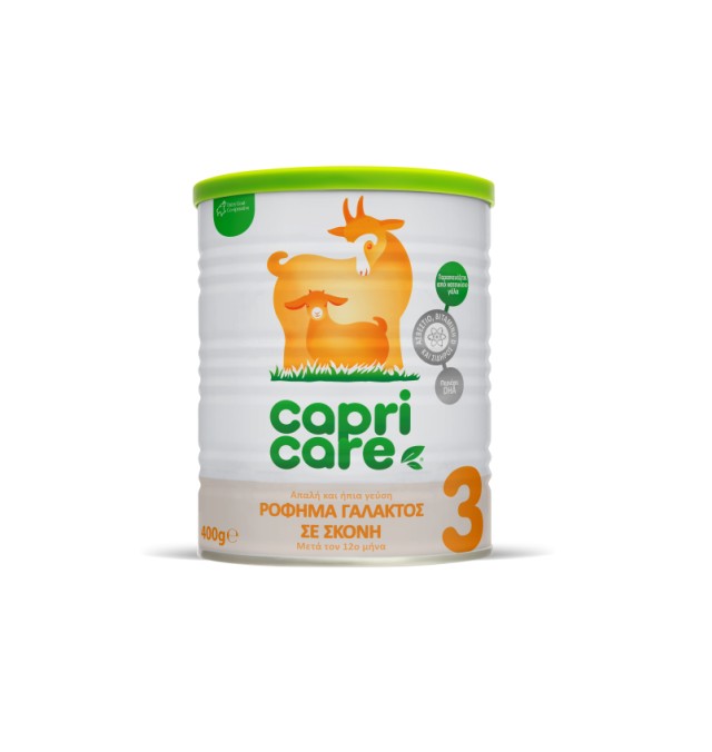 Capricare 3 Ρόφημα γάλακτος για νήπια σε σκόνη 400gr