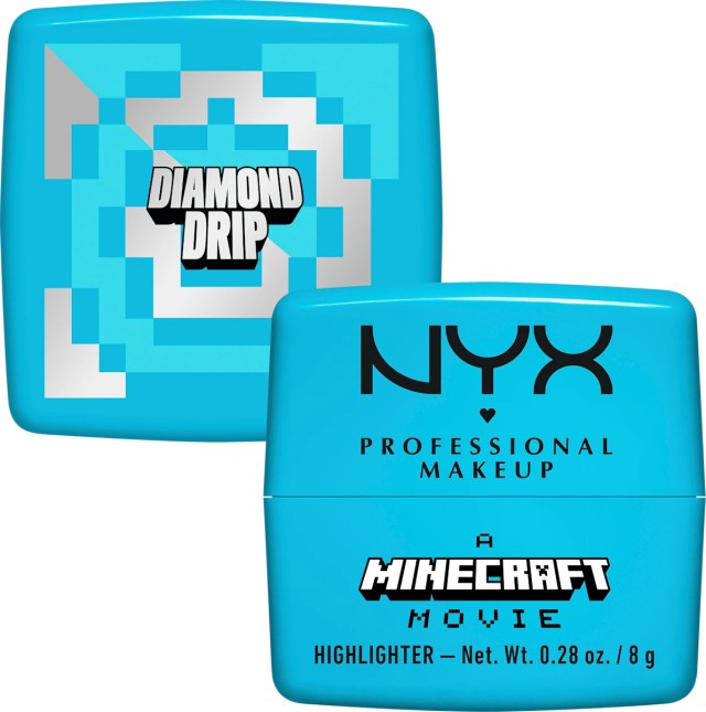 Nyx Professional Makeup A Minecraft Movie Rare Highlighter Balm 02 Diamond Drip 8g