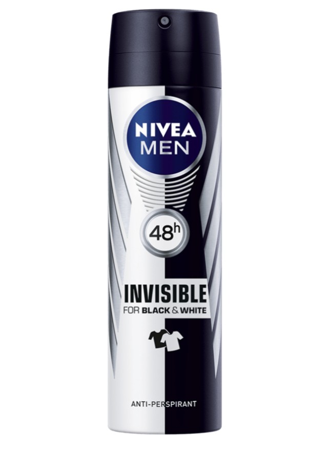 NIVEA MEN Deo Black & White Invisible Original Spray Αντρικό 150ml