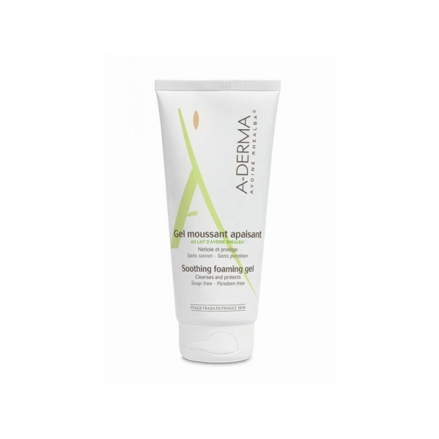 ADERMA GEL MOUSSANT APAISANT 200ML