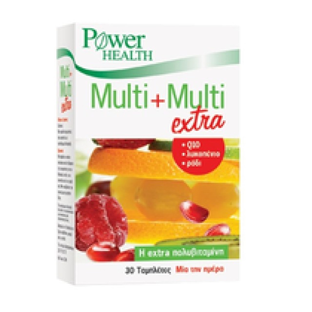 POWER HEALTH  MULTI+MULTI EXTRA 30TABS