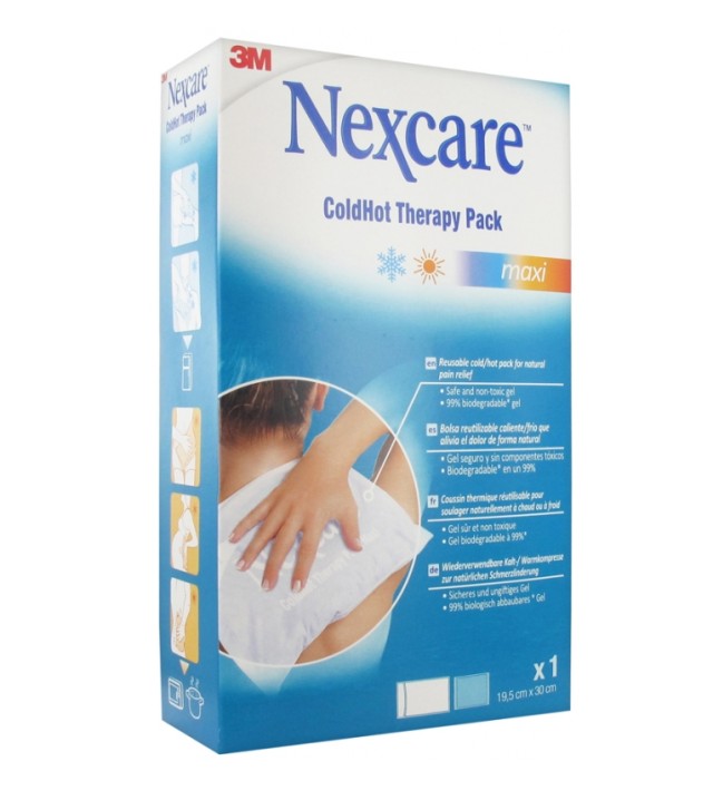 NEXCARE COLDHOT MAXI  2 Σε 1 Παγοκύστη Και Θερμοφόρα 1 Τεμάχιο 19.5cm X 30cm