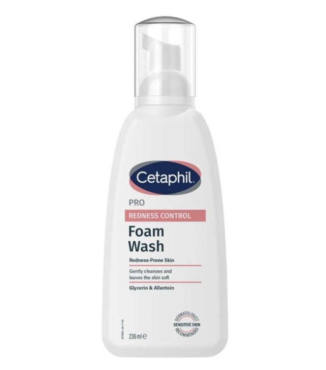 Cetaphil Pro Redness Control Wash Lotion Ήπιος Αφρός  Καθαρισμού Προσώπου & Ντεμακιγιάζ  Κατά της Ερυθρότητας 236ml