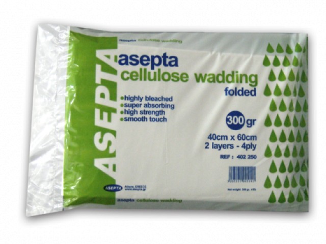ASEPTA Χαρτοβάμβακας λευκός 300gr