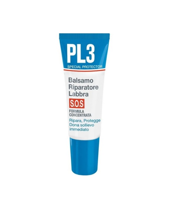 PL3 Lip Balm Special Protector Balsamo Riparatore Labbra S.O.S Ενυδάτωση Χειλιών 7,5ml