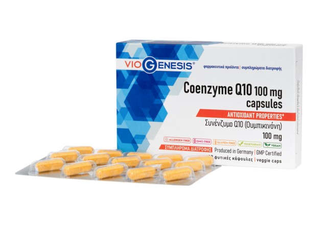 Viogenesis Coenzyme Q10 100mg 30vcaps