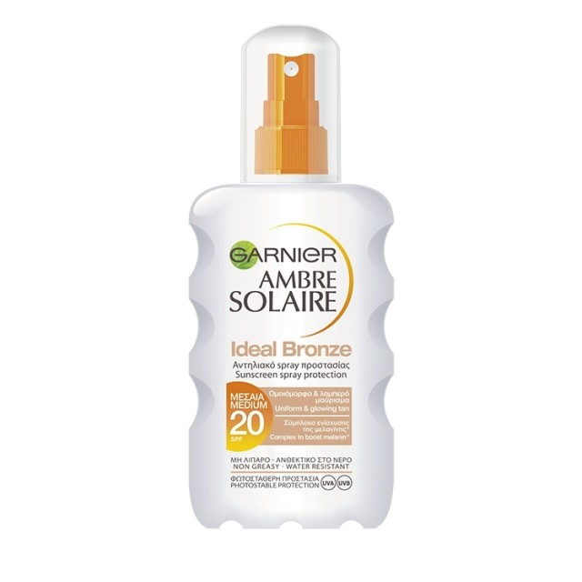 Garnier Ambre Solaire Spray Ideal Bronze SPF20 200ml