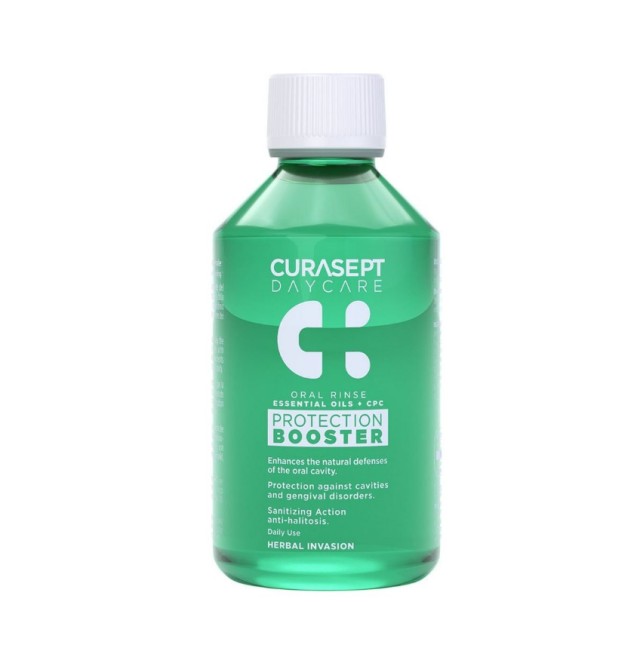 Curasept Daycare Protection Booster Στοματικό Διάλυμα Ηerbal Invasion 500ml