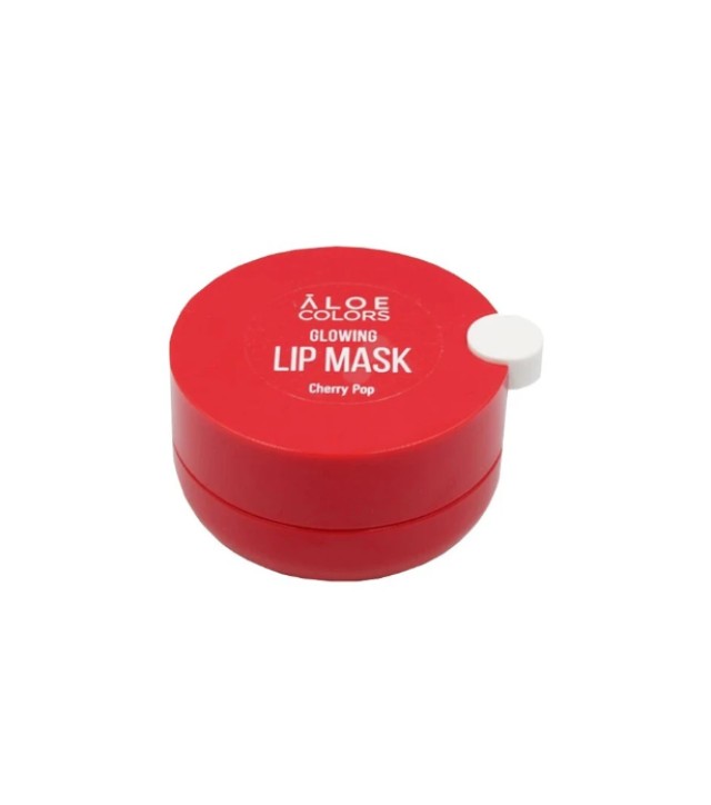 Aloe+ Colors Cherry Pop Glowing Lip Mask Μάσκα Χειλιών με Γεύση Κεράσι 10ml