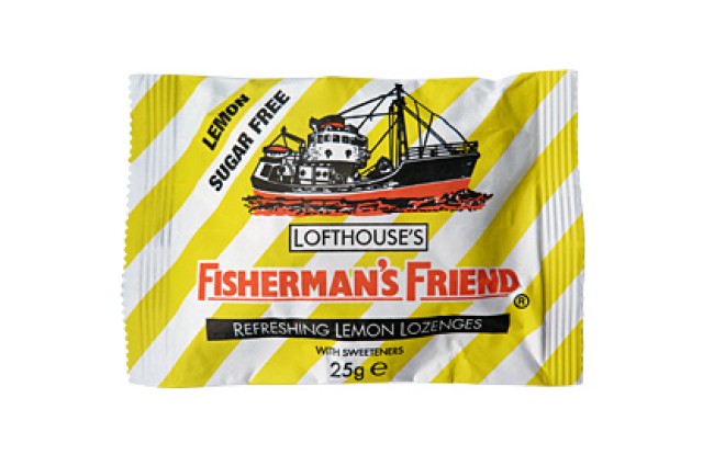 FISHERMAN'S FRIEND Καραμέλες Lemon Sugar Free (ΚΙΤΡΙΝΟ) 25gr
