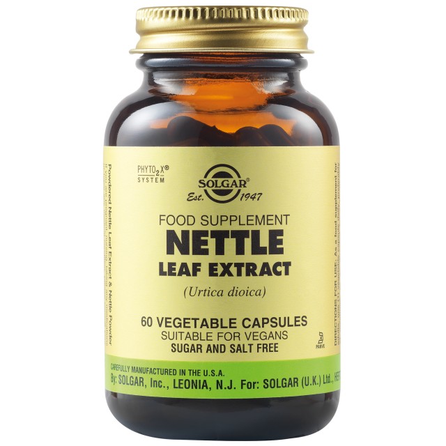 SOLGAR NETTLE LEAF EXTRACT VEG.CAPS 60S