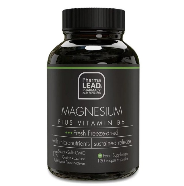 Pharmalead Black Range Magnesium Plus Vitamin B6 120caps
