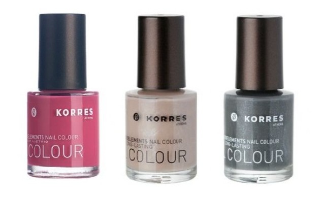 Korres Bazaar Nail Colours (23,40,97) 3x10ml