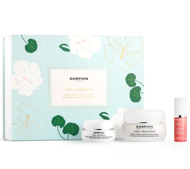 Darphin Set Ideal Resource Smoothing Retexturizing Radiance Cream 50ml + Ideal Resource Eye Cream 15ml + Ideal Resource Smoothing Serum 5ml