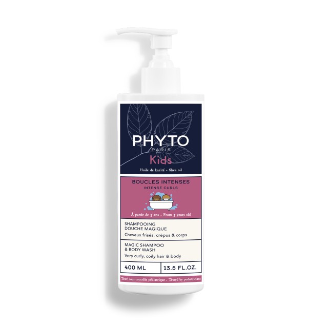 Phyto Kids Intense Curls Magic Shampoo & Body Wash 400ml