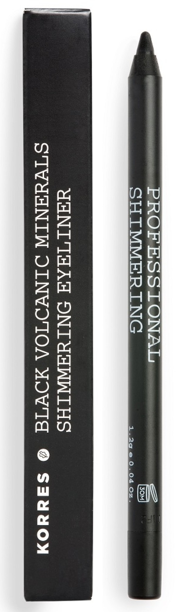 KORRES PROFESSIONAL SHIMMERING EYELINER (01 ΜΑΎΡΟ)