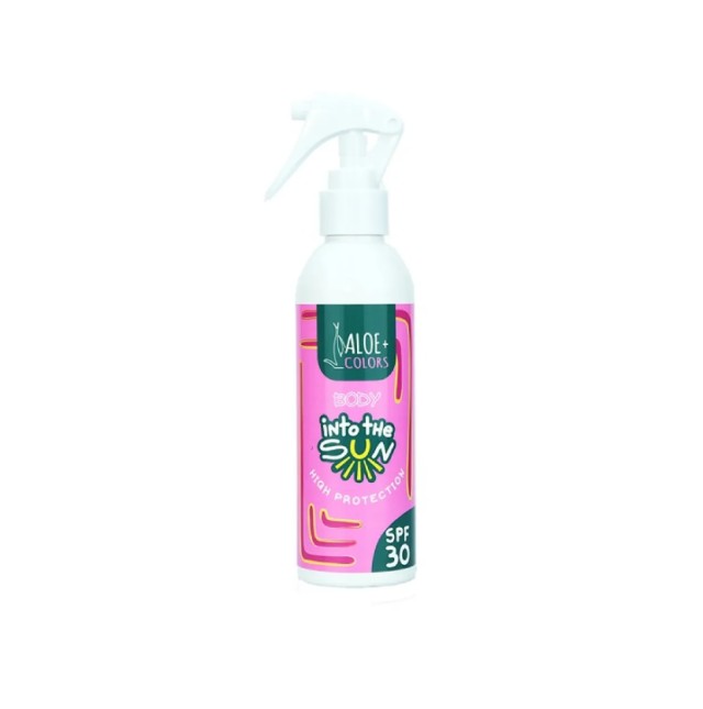 Aloe+ Colors Into The Sun Sunscreen Body SPF30 Αντηλιακή Κρέμα Σώματος 100ml