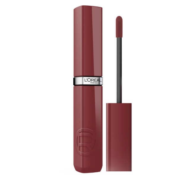 L'Oreal Paris Infaillible Le Laque Resistance Liquid Lipstick 625 Midnight Bordeaux 1τμχ