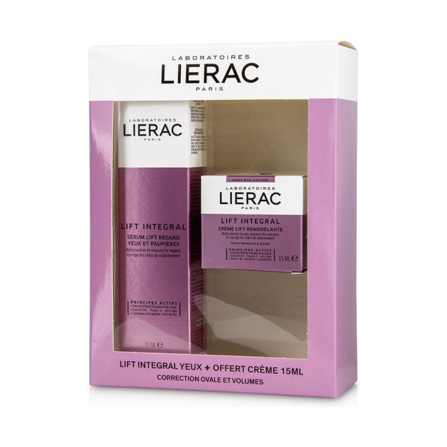 Lierac Lift Integral Serum Lift Serum Recard 15ml + Δώρο Lift Integral Creme Lift Remodelante 15ml