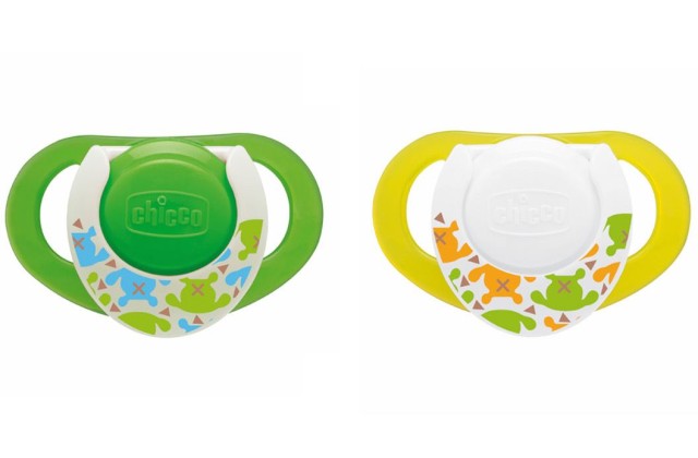 Chicco Physio Active Πιπίλα Σιλικόνης Lumi με Θήκη 4m+ 2τμχ