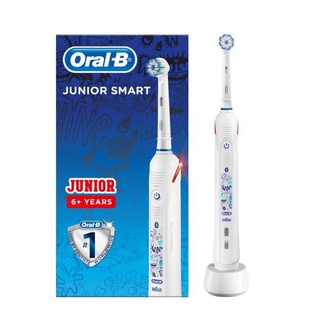 Oral B Junior Smart Ηλεκτρική Οδοντόβουρτσα 6+ Ετών 1τμχ
