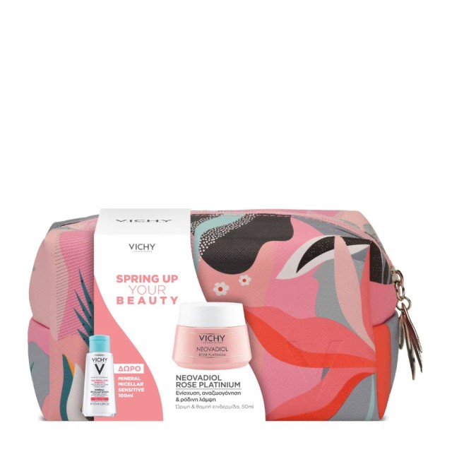 Vichy Set Spring Up Your Beauty Neovadiol Rose Platinium για Ώριμη & Θαμπή Επιδερμίδα 50ml & ΔΩΡΟ Mineral Micellar Sensitive 100ml & Νεσεσέρ