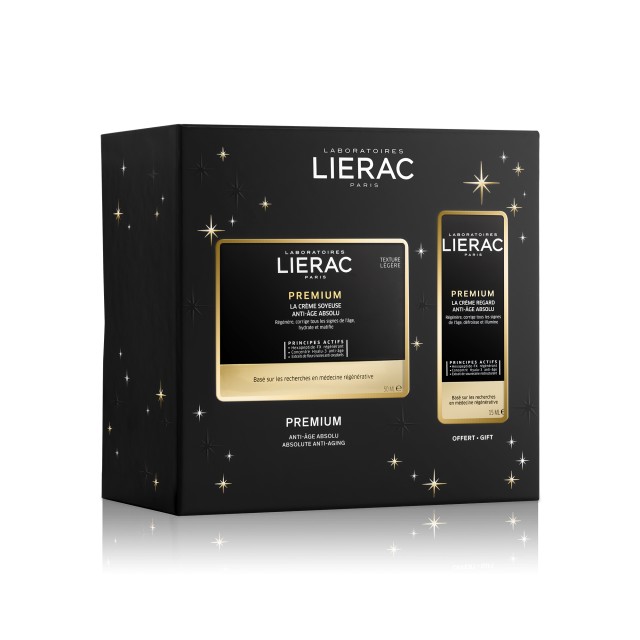 Lierac Set Premium La Creme Soyeuse Anti-age Absolu 50ml + Δώρο Premium La Creme Regard Anti Age Absolu 15ml
